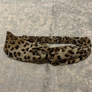 Cheetah twist headband
